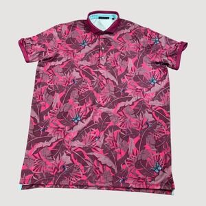 Greyson Shirt Mens XXL Multicolor Lost World‎ Golf Polo Hawkeye